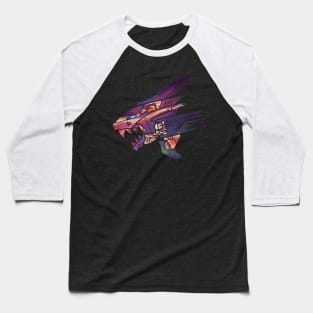Mecha Robot Cat | Cosmic Cataclysm Baseball T-Shirt